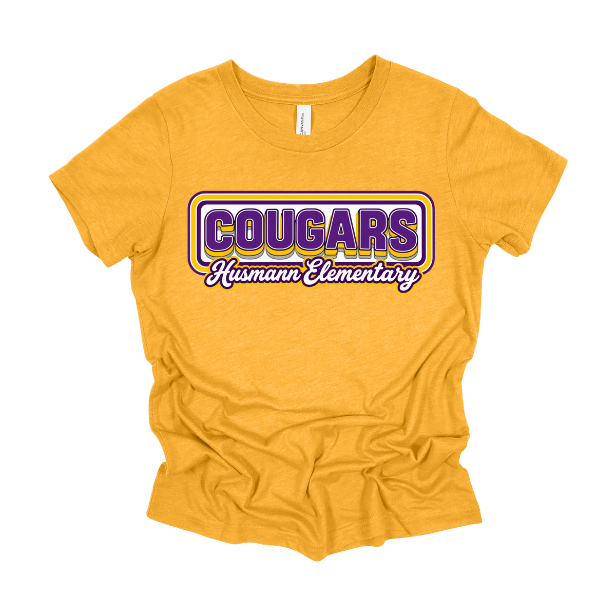 Retro Cougars | Short Sleeve Tee