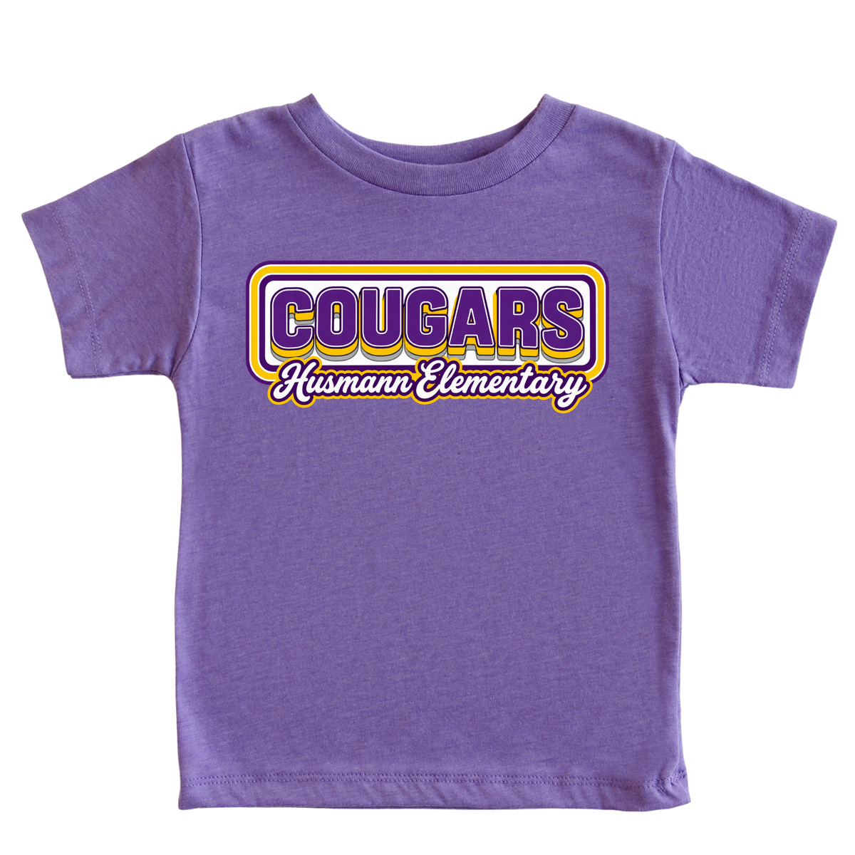 Retro Cougars | Short Sleeve Tee
