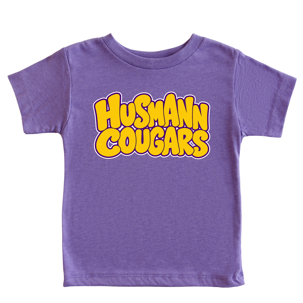 Husmann Cougars Bubble | Short Sleeve Tee