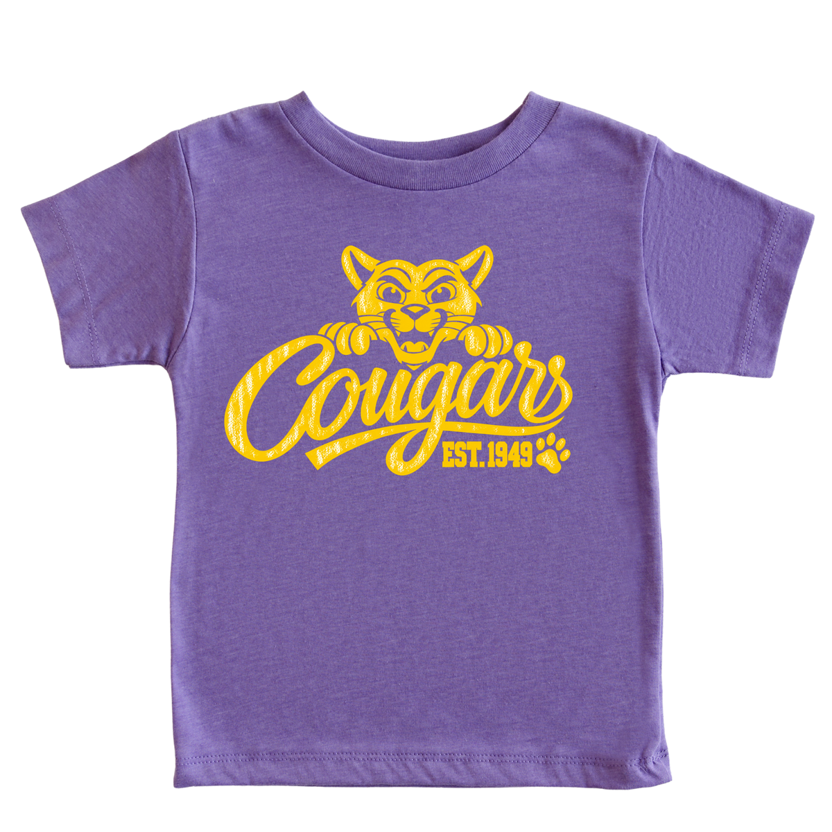 Cougars Mascot | Short Sleeve Tee
