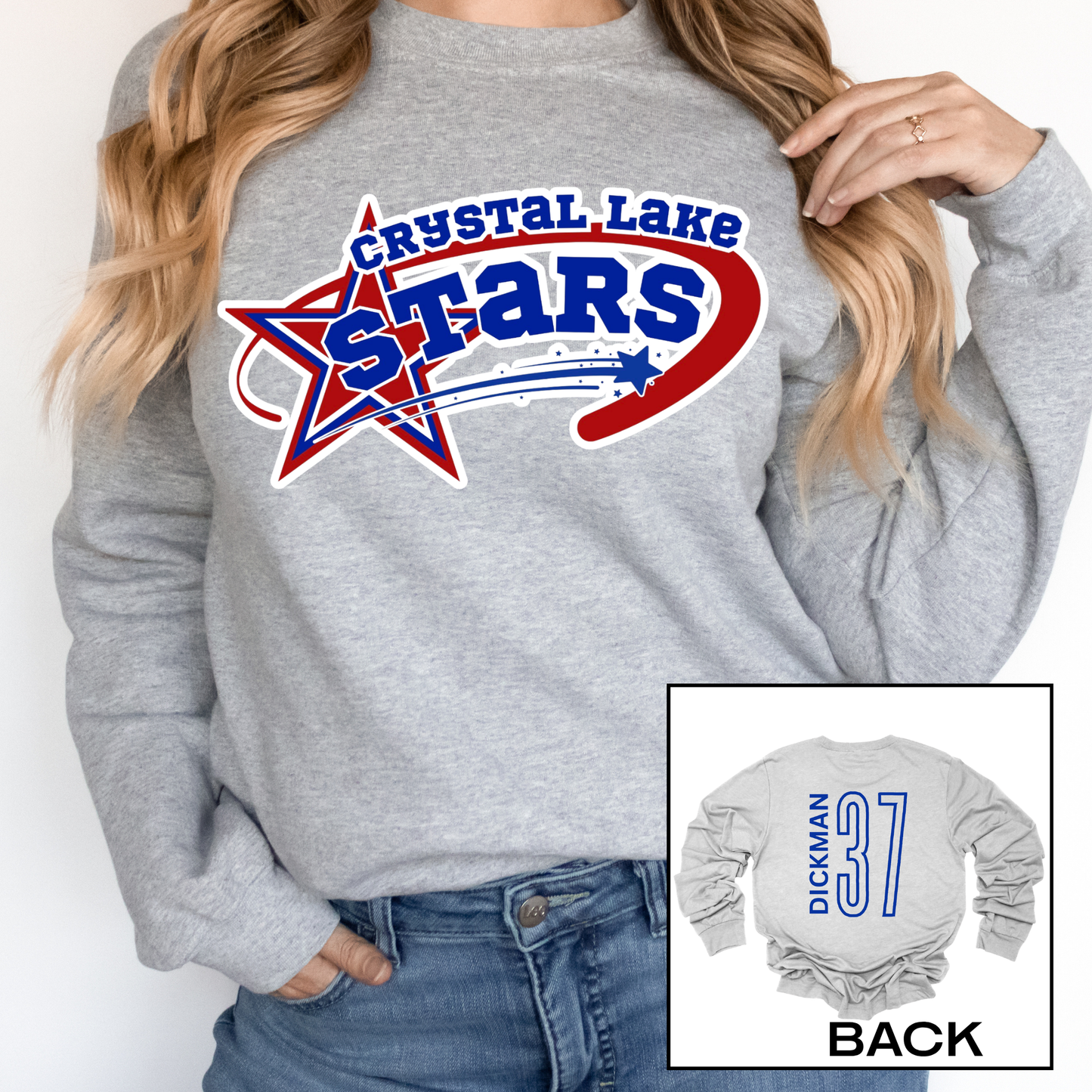 CL Stars Baseball | Adult Crewneck