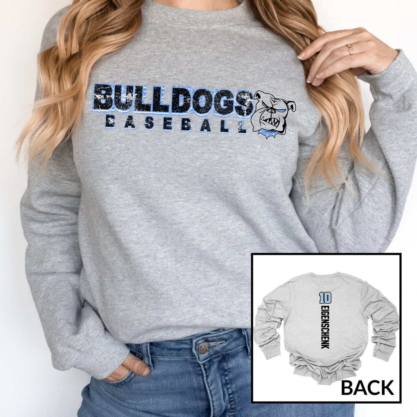 Bulldogs Baseball | Adult Crewneck