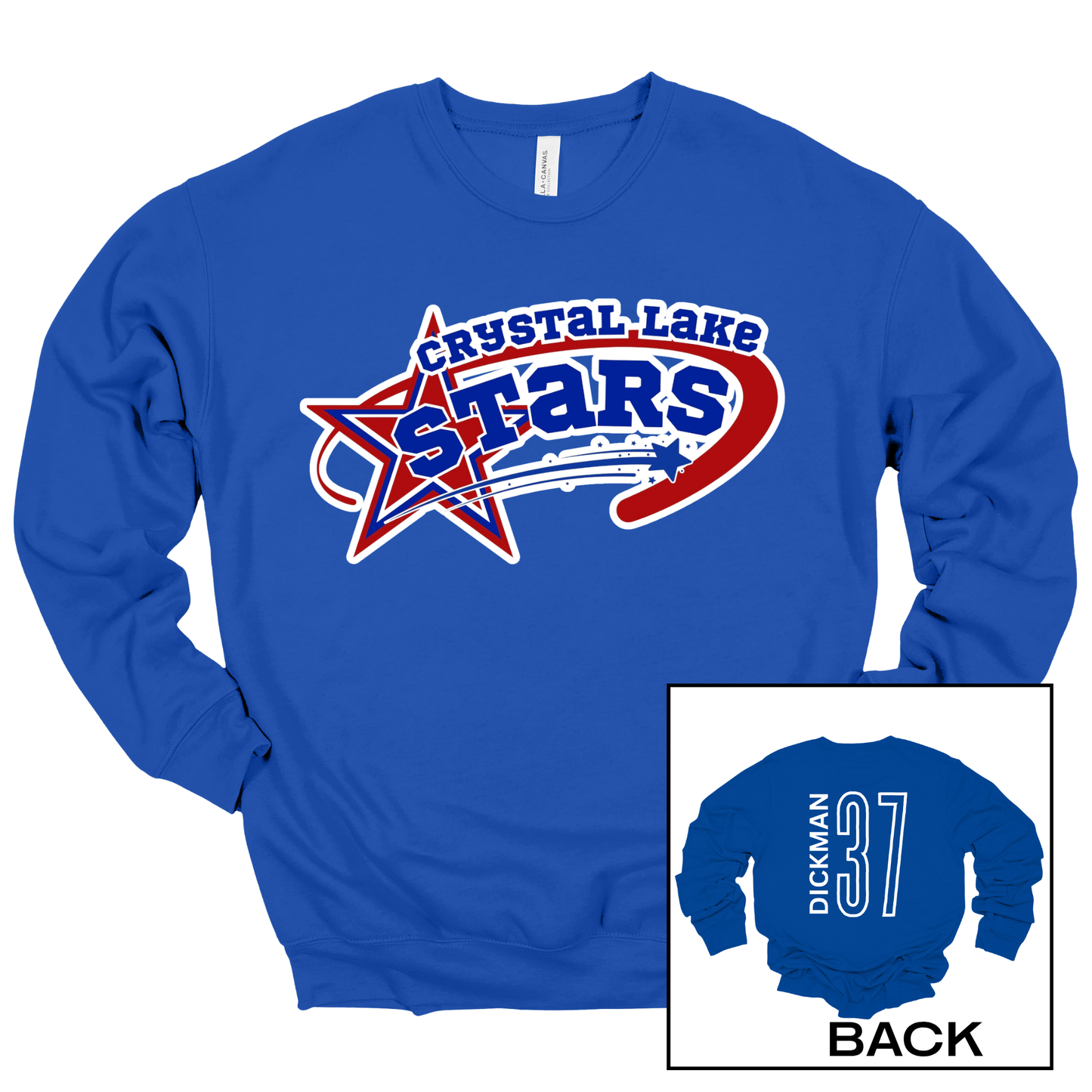 CL Stars Baseball | Adult Crewneck