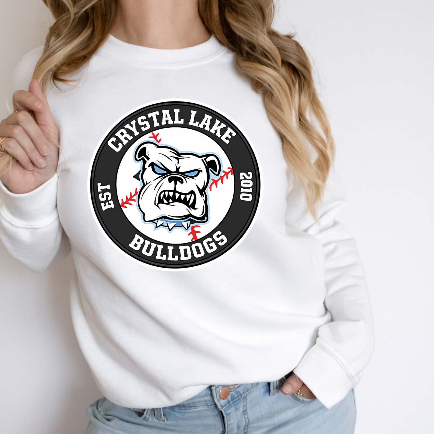 Bulldogs Logo | Adult Crewneck