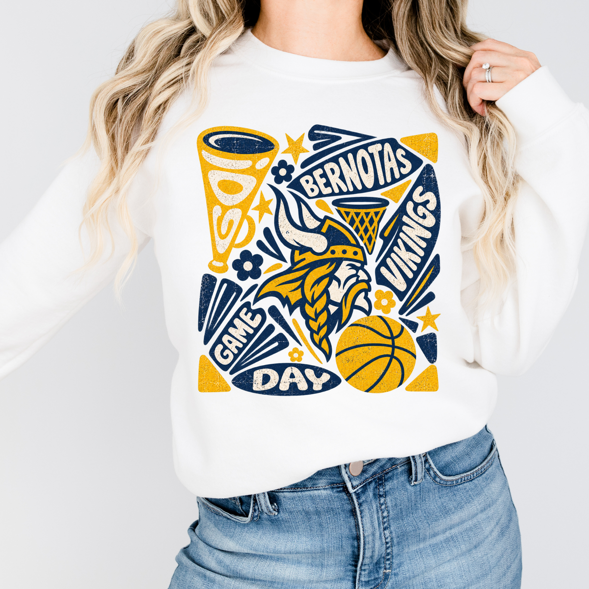 Game Day - Bernotas Basketball | Adult Crewneck