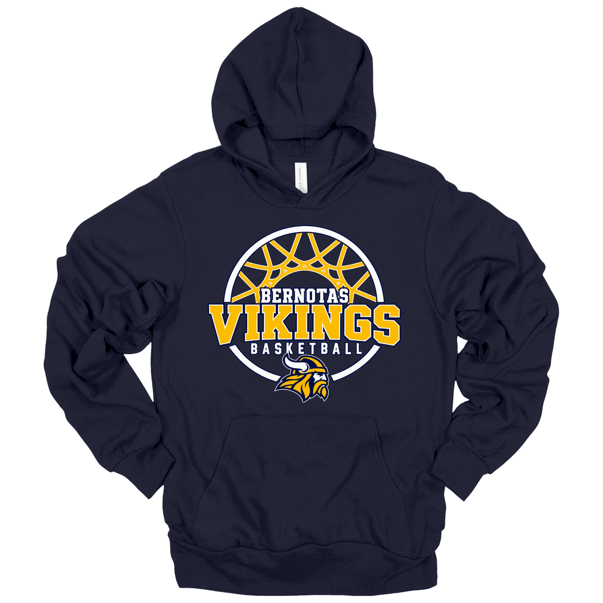 Vikings Basketball Hoop | Hooded Sweatshirt