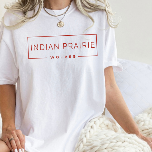 Boxed Indian Prairie | Short Sleeve Adult Tee