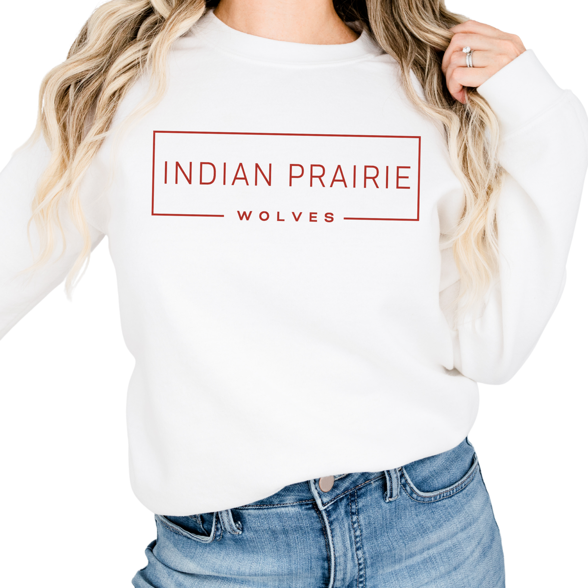 Boxed Indian Prairie | Adult Crewneck