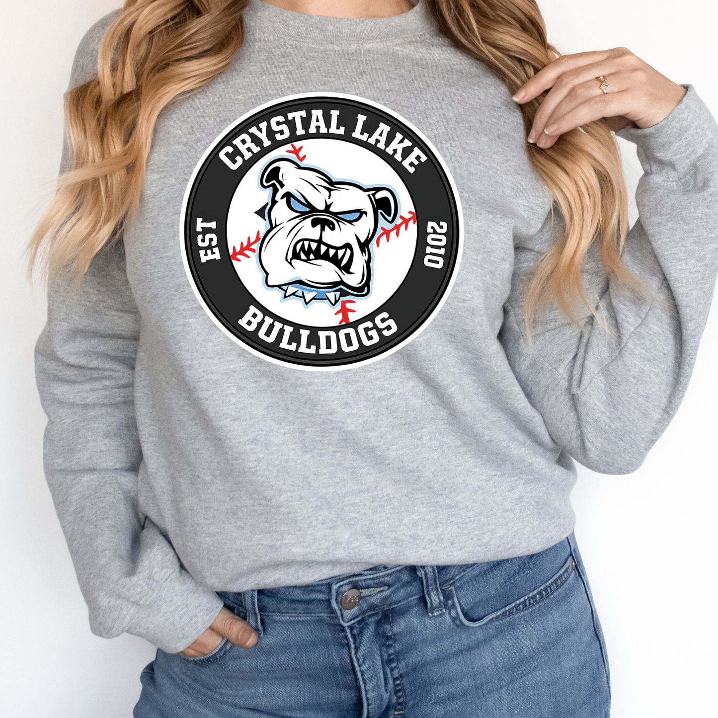 Bulldogs Logo | Adult Crewneck