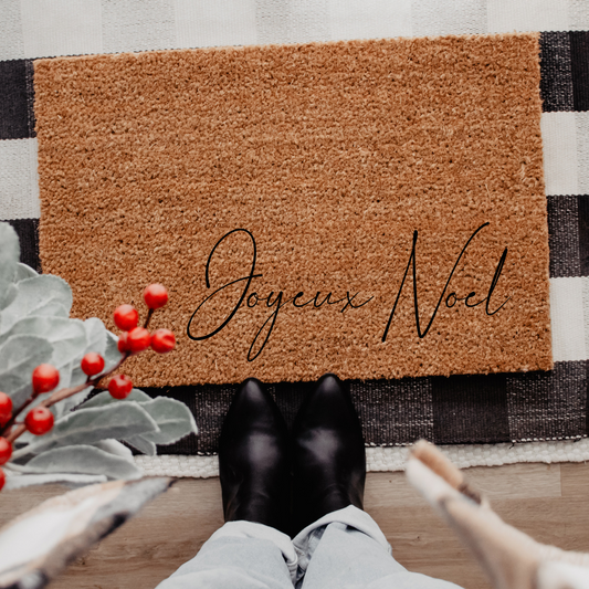 Joyeux Noel | Custom Doormat