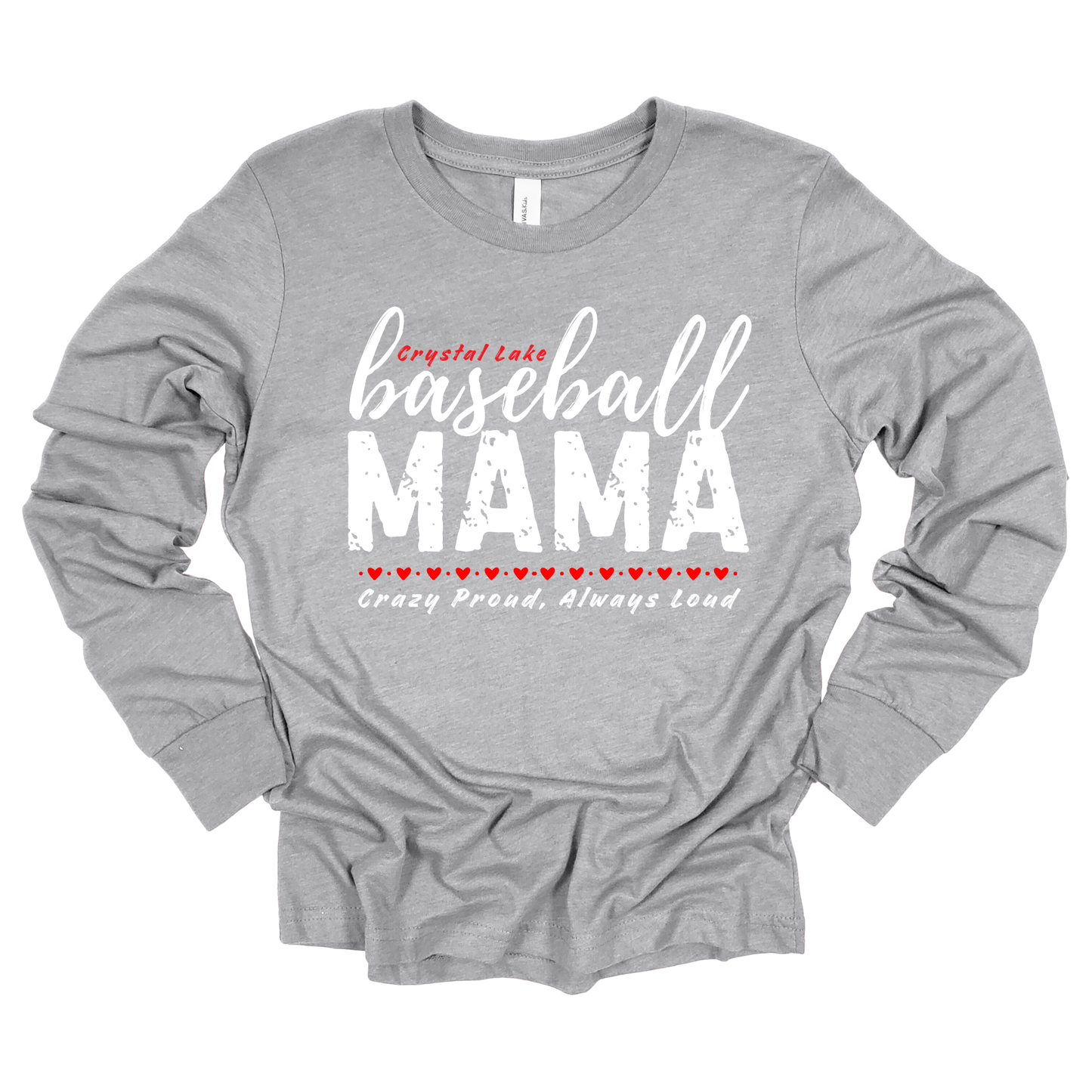 CL Baseball Mama | Long Sleeve Tee