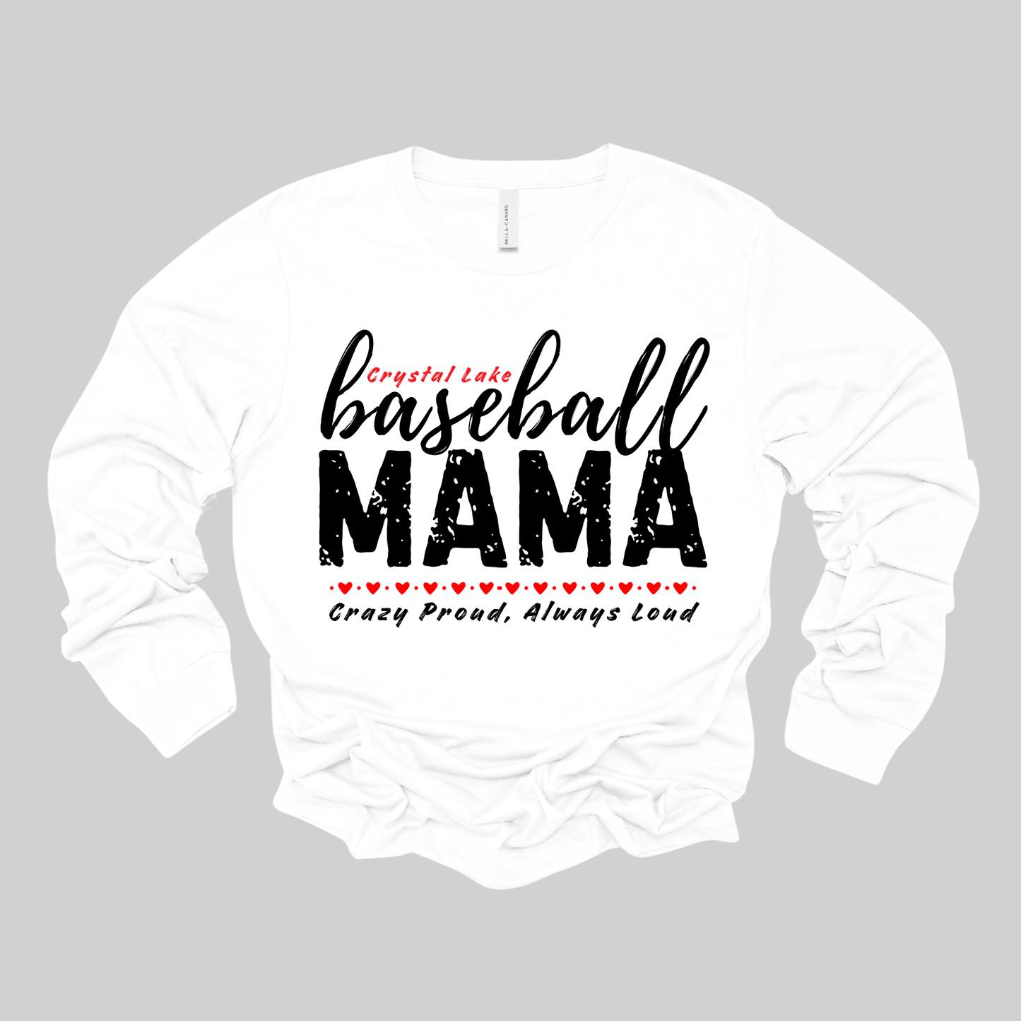 CL Baseball Mama | Long Sleeve Tee