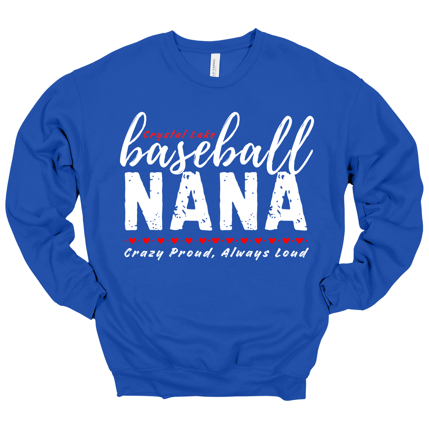 CL Baseball Nana | Adult Crewneck