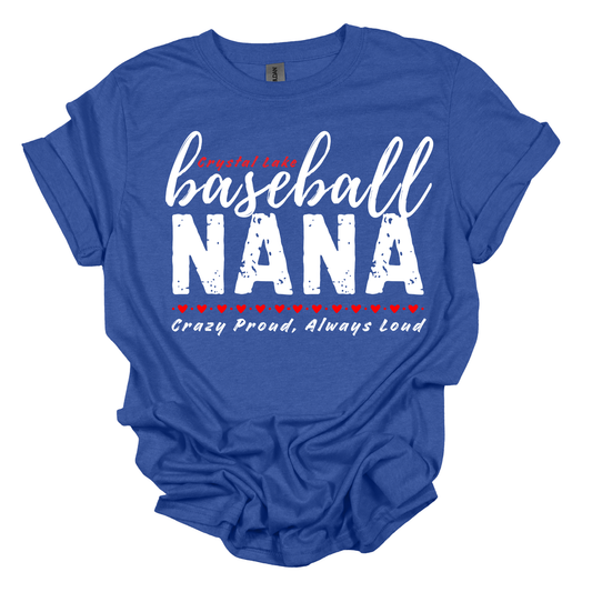 CL Baseball Nana | Short Sleeve Tee