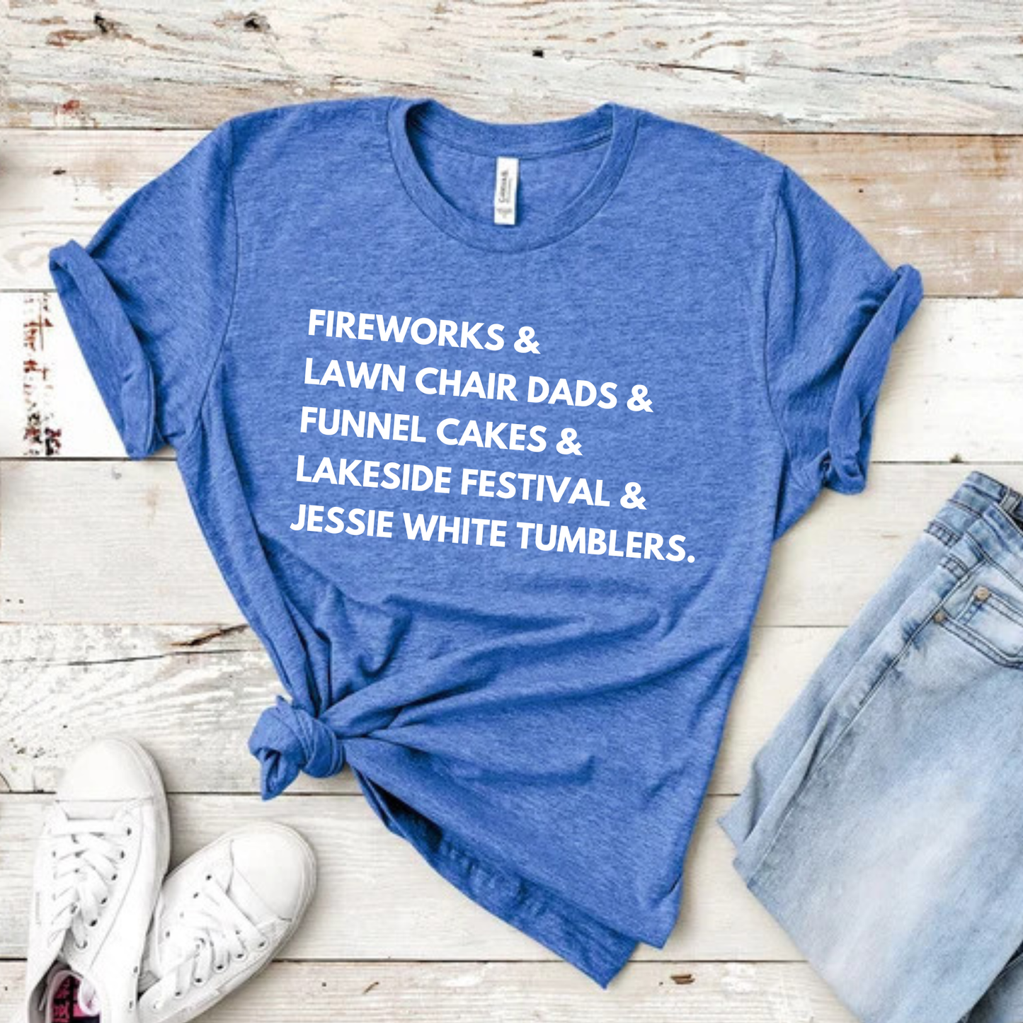4th of July in Crystal Lake | Short Sleeve Tee