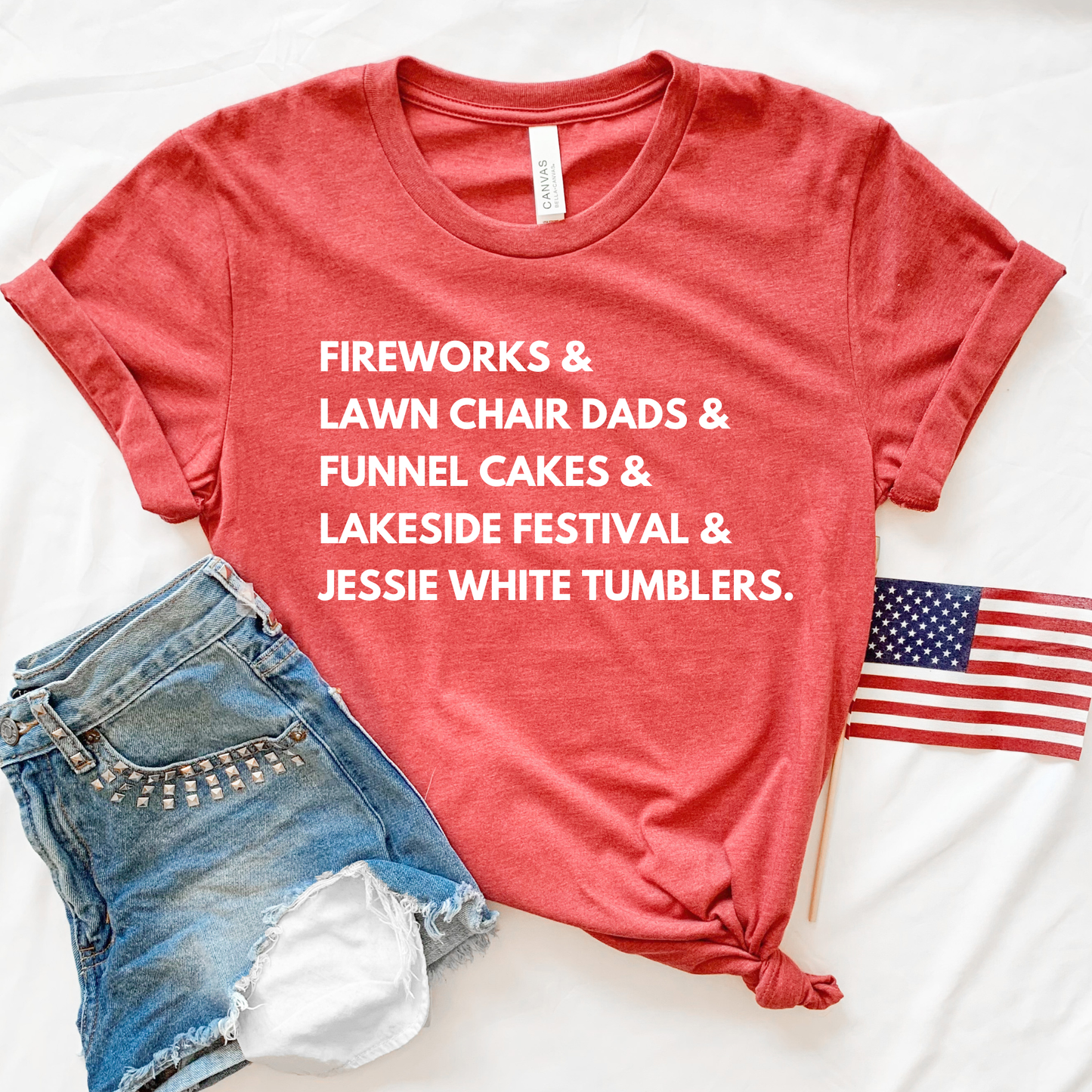 4th of July in Crystal Lake | Short Sleeve Tee