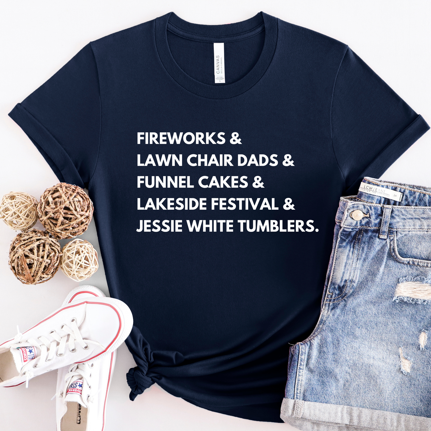 4th of July in Crystal Lake | Short Sleeve Tee