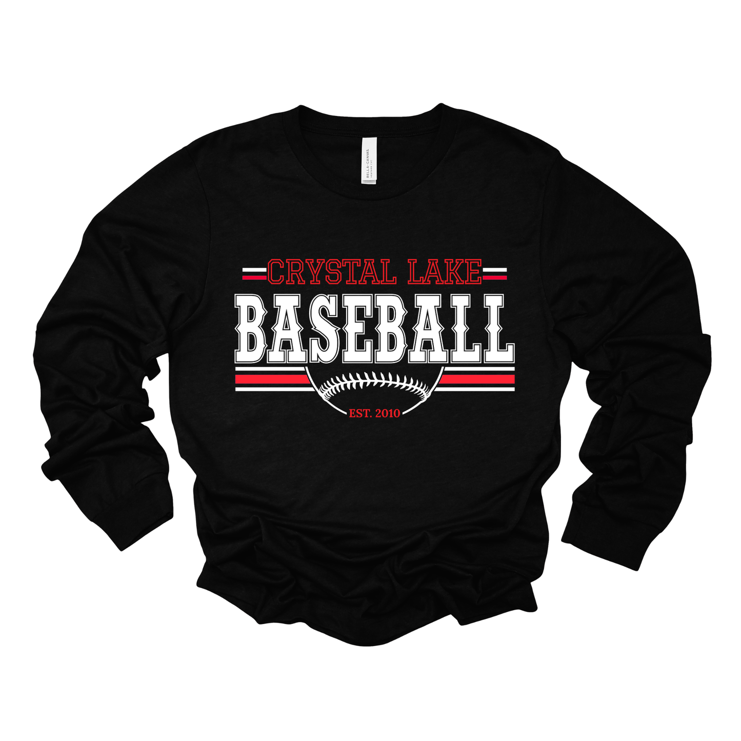 Crystal Lake Baseball | Long Sleeve Tee
