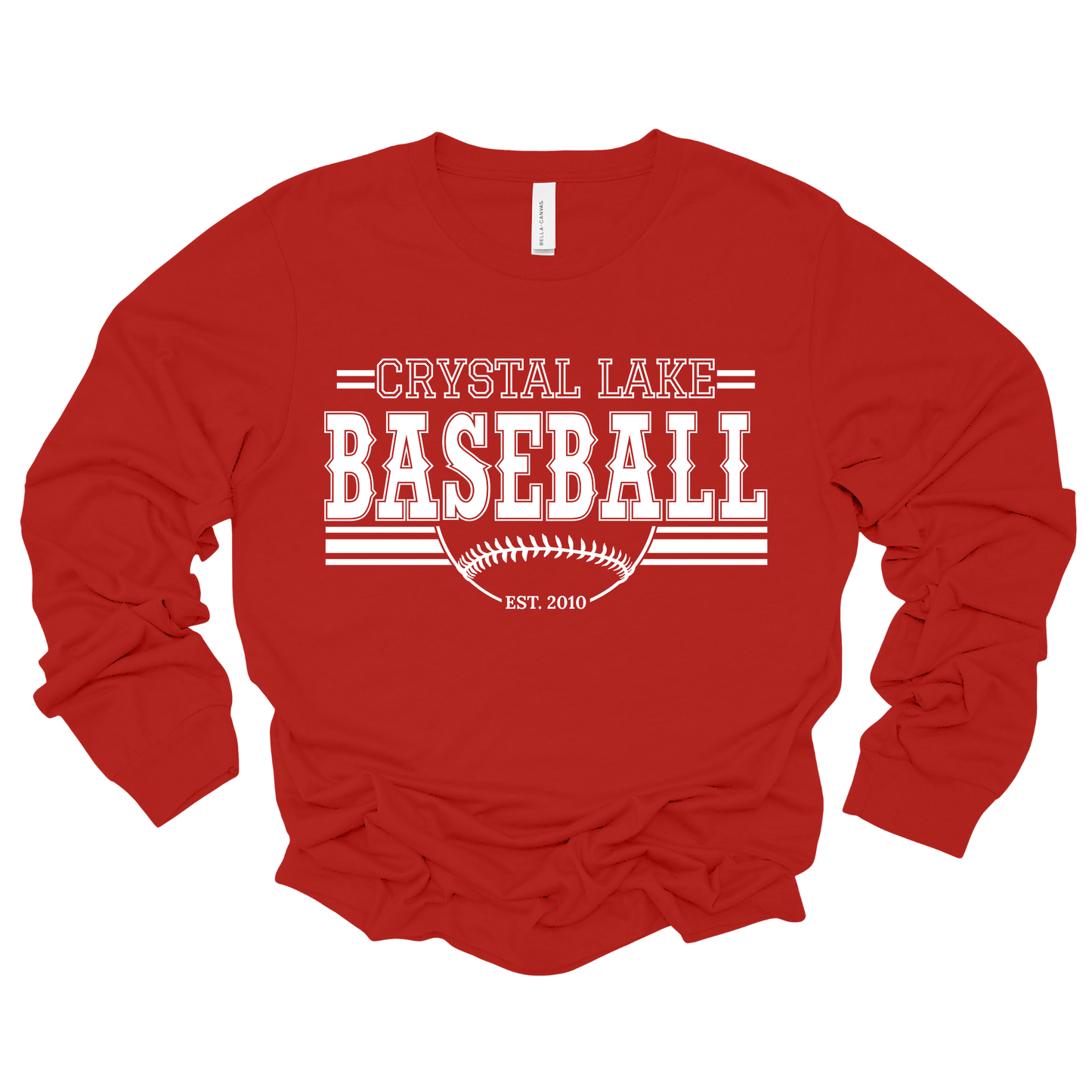 Crystal Lake Baseball | Long Sleeve Tee