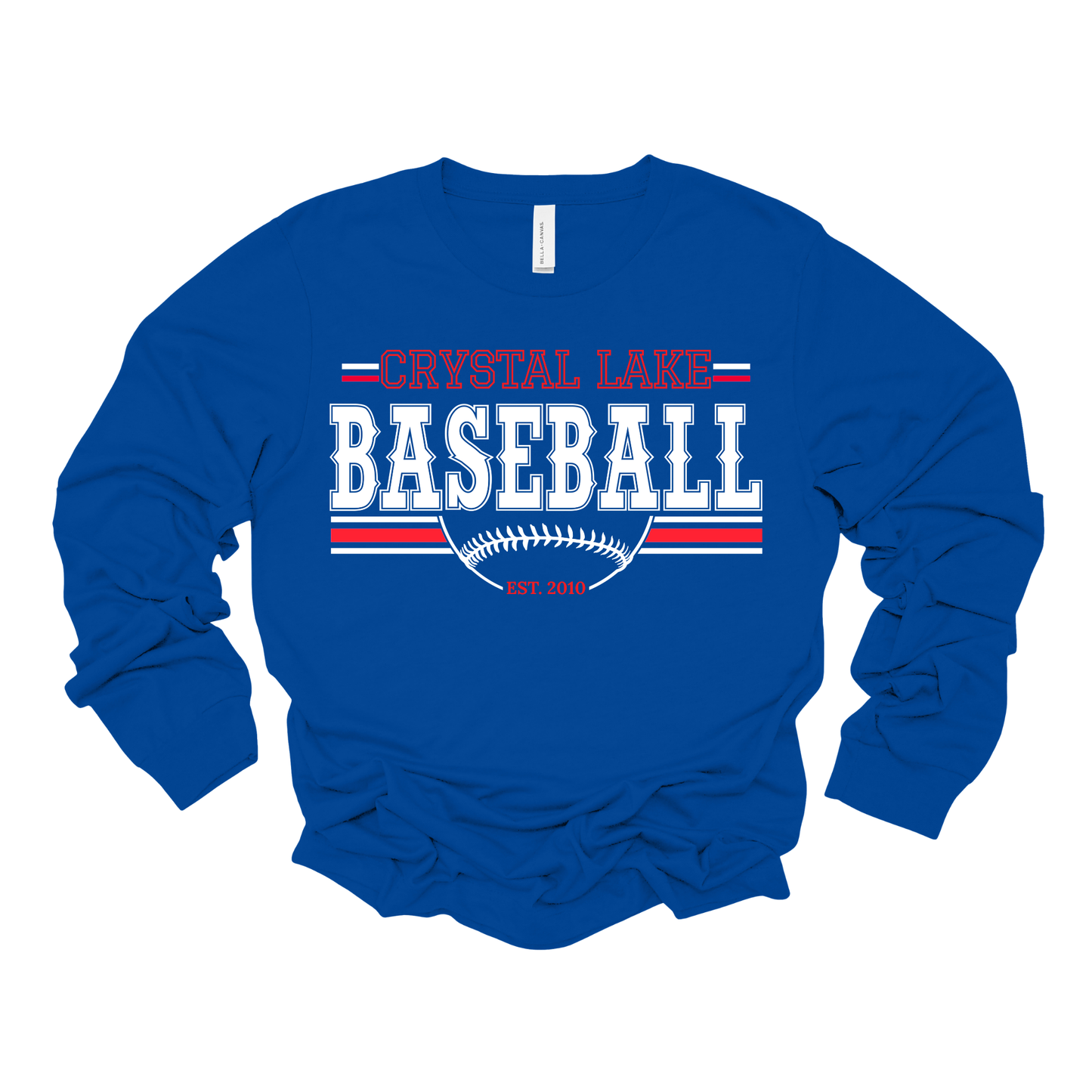 Crystal Lake Baseball | Long Sleeve Tee