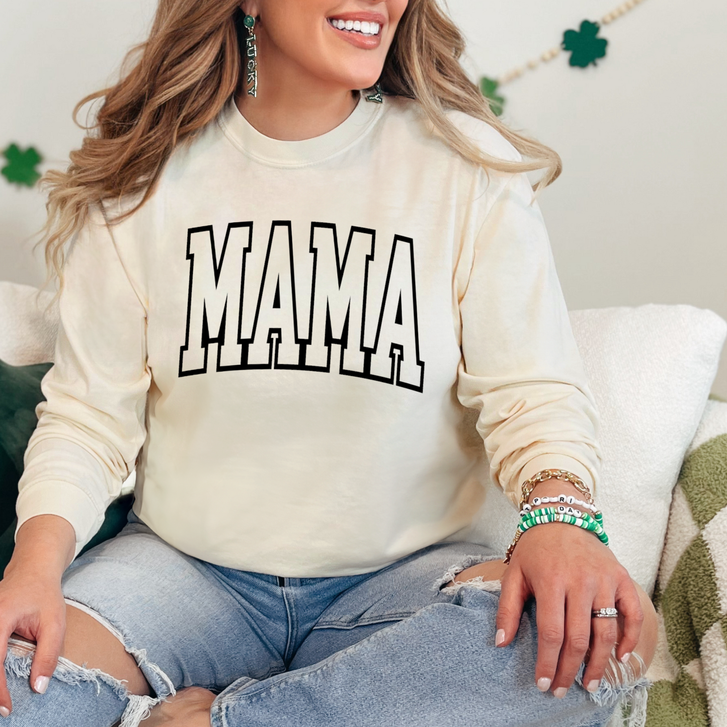 Mama Varsity | Adult Crewneck