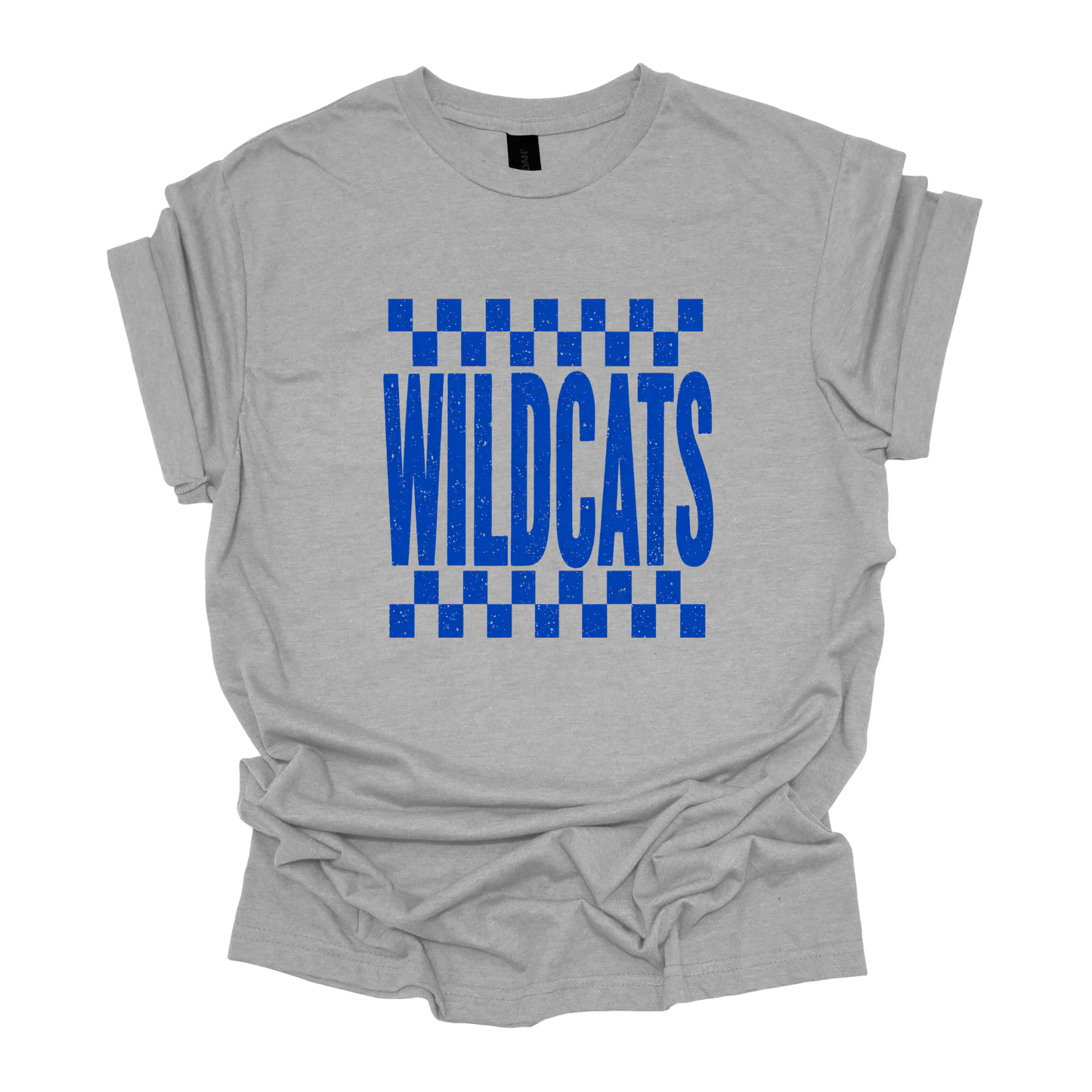 Checkered Wildcats | Short Sleeve Tee
