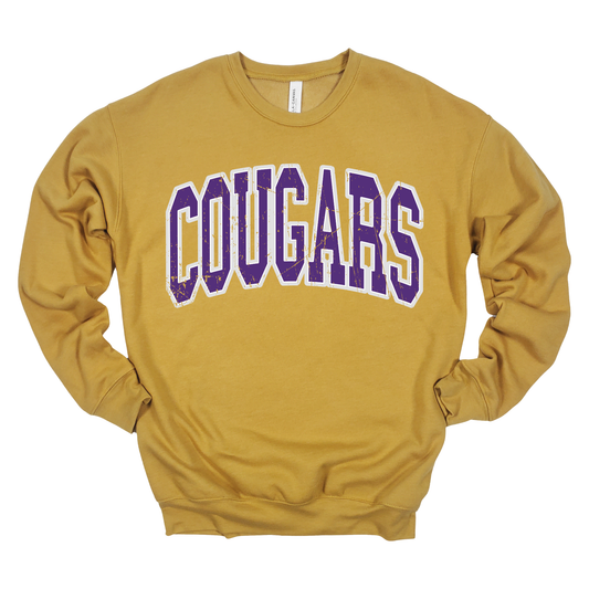 COUGARS | Adult Crewneck