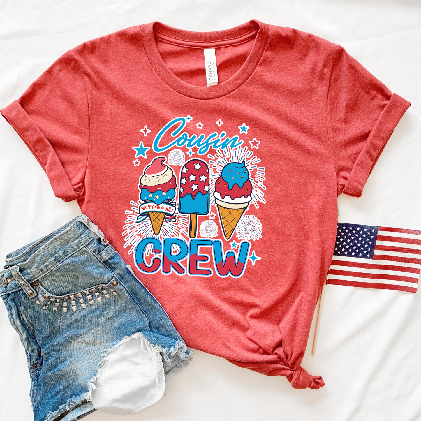 4th of July Cousin Crew | Short Sleeve Tee