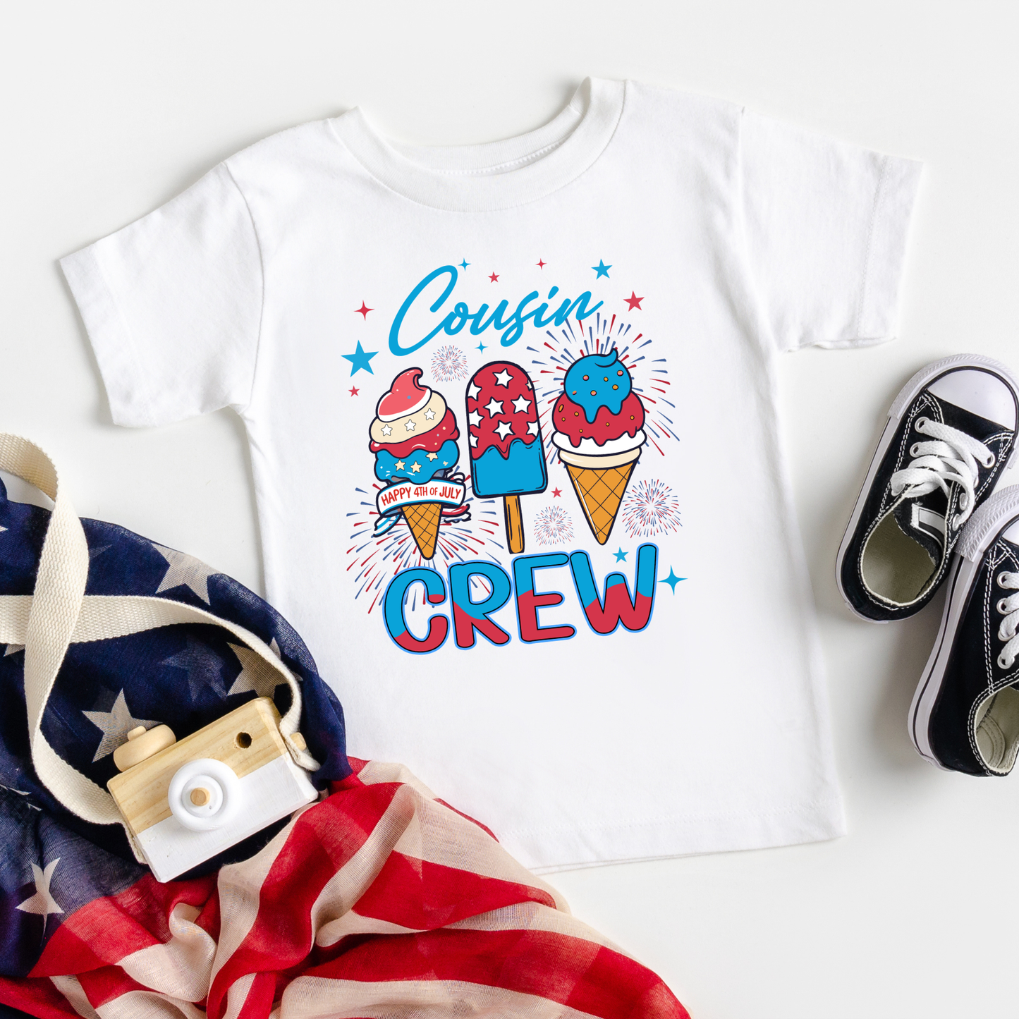 4th of July Cousin Crew | Short Sleeve Tee