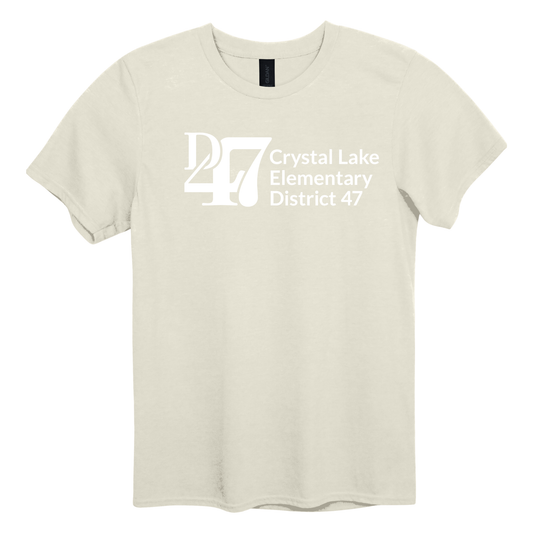 CL D47 Logo Horizontal White | Short Sleeve Adult Tee