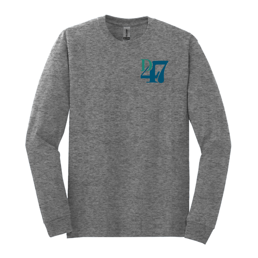 D47 Logo Full Color | Long Sleeve Adult Tee