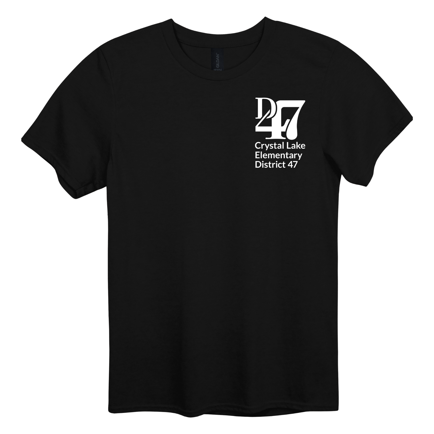 CL D47 Pocket Logo White | Short Sleeve Adult Tee