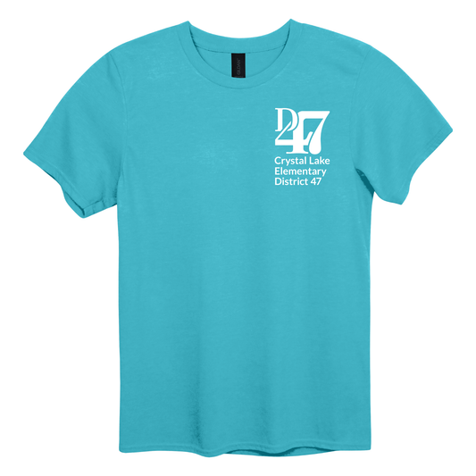 CL D47 Pocket Logo White | Short Sleeve Adult Tee