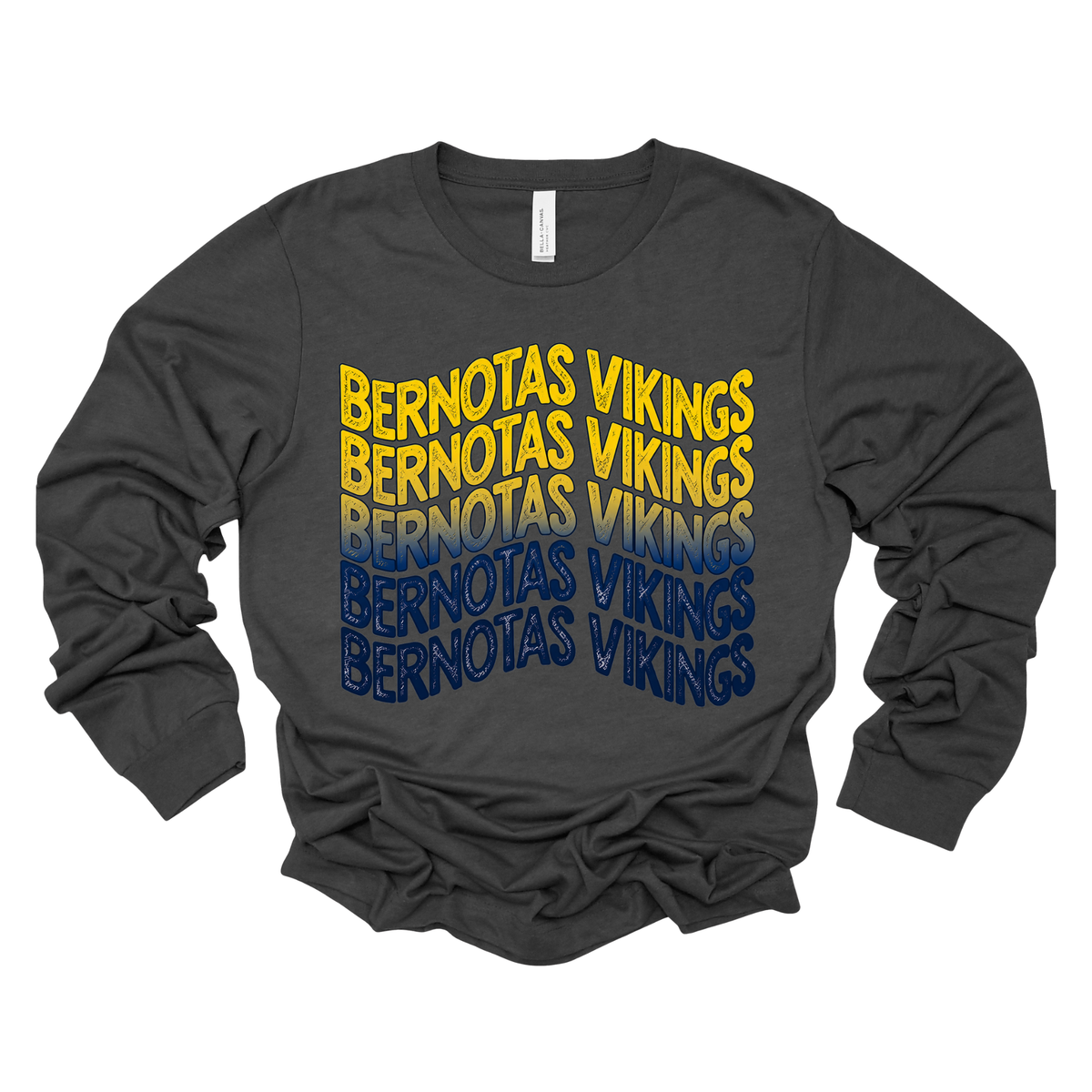 Wavy Bernotas Vikings | Long Sleeve Tee