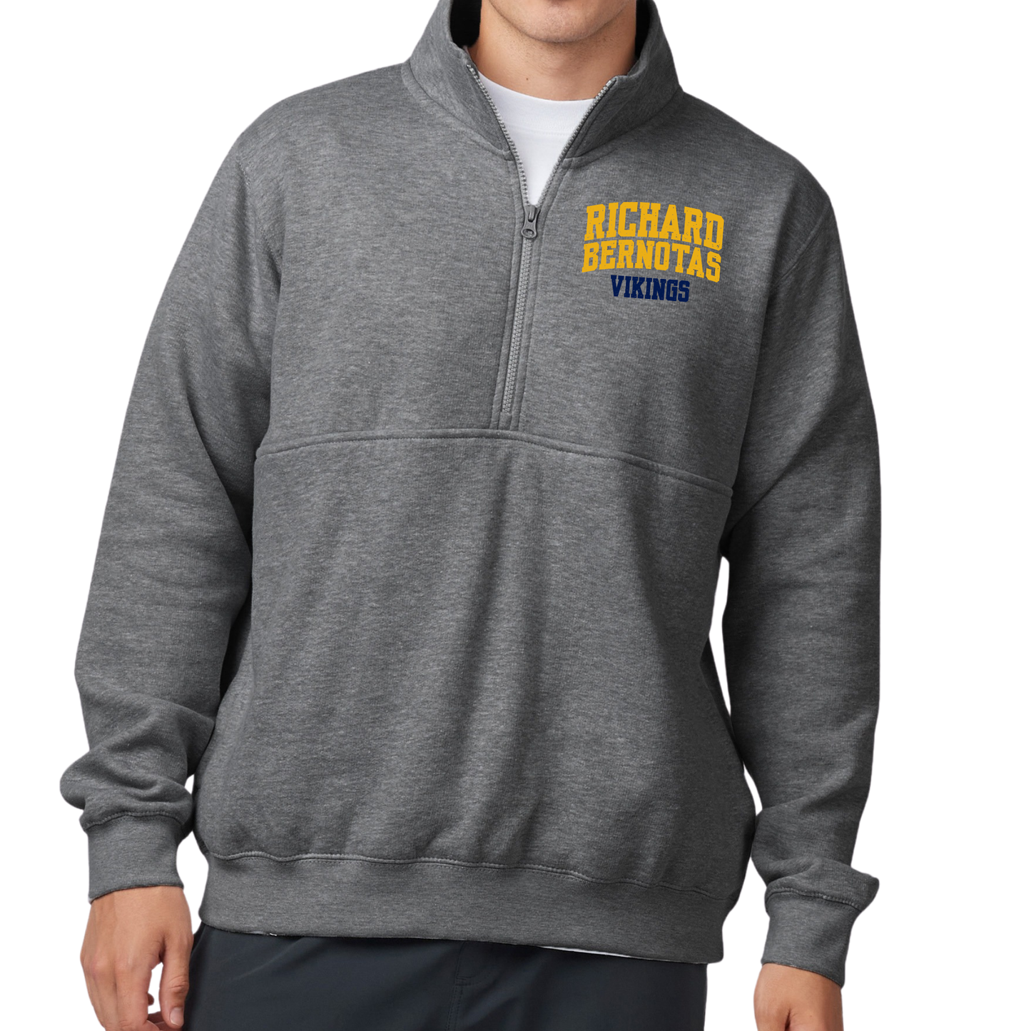 Richard Bernotas Vikings | Quarter Zip Fleece