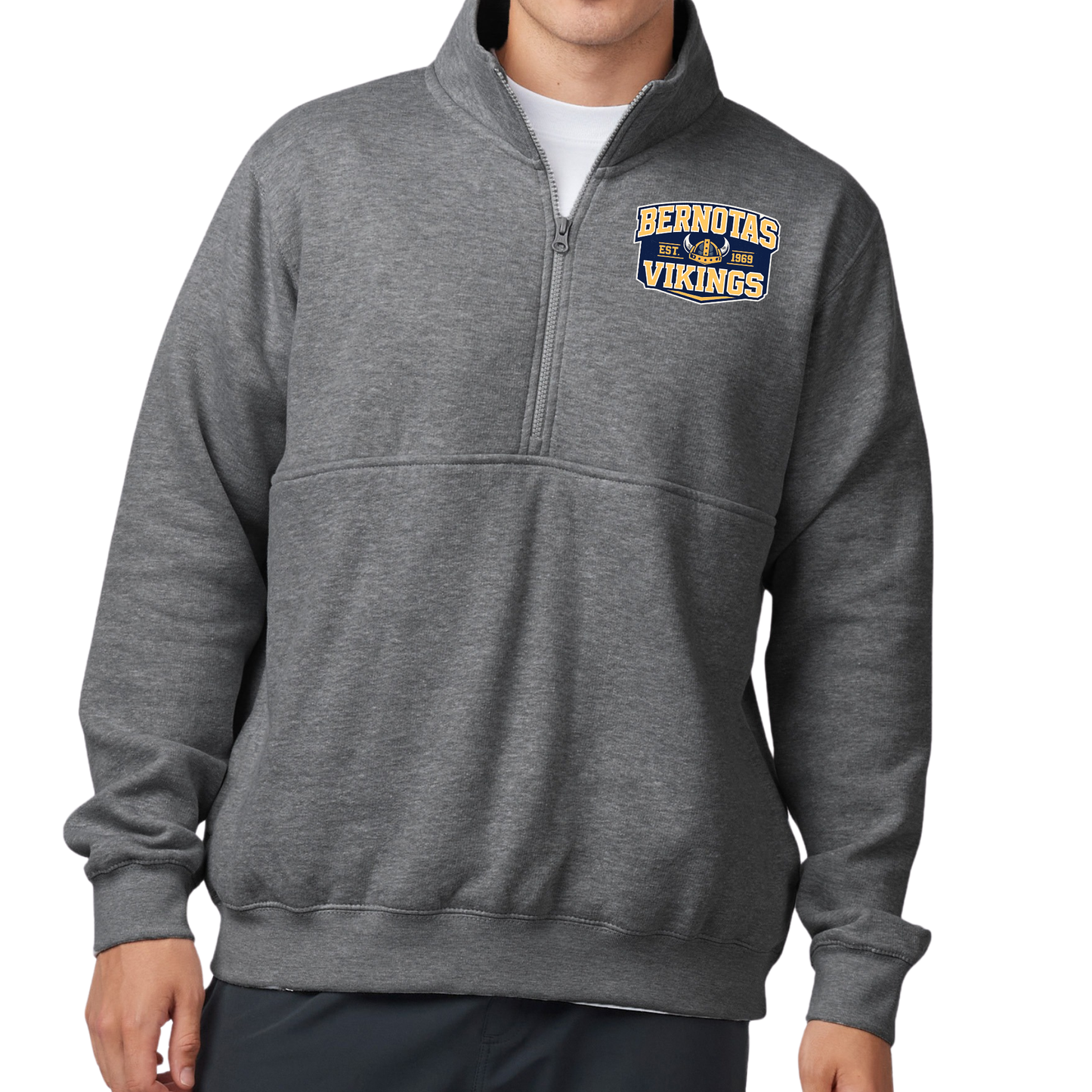 Bernotas Vikings | Quarter Zip Fleece