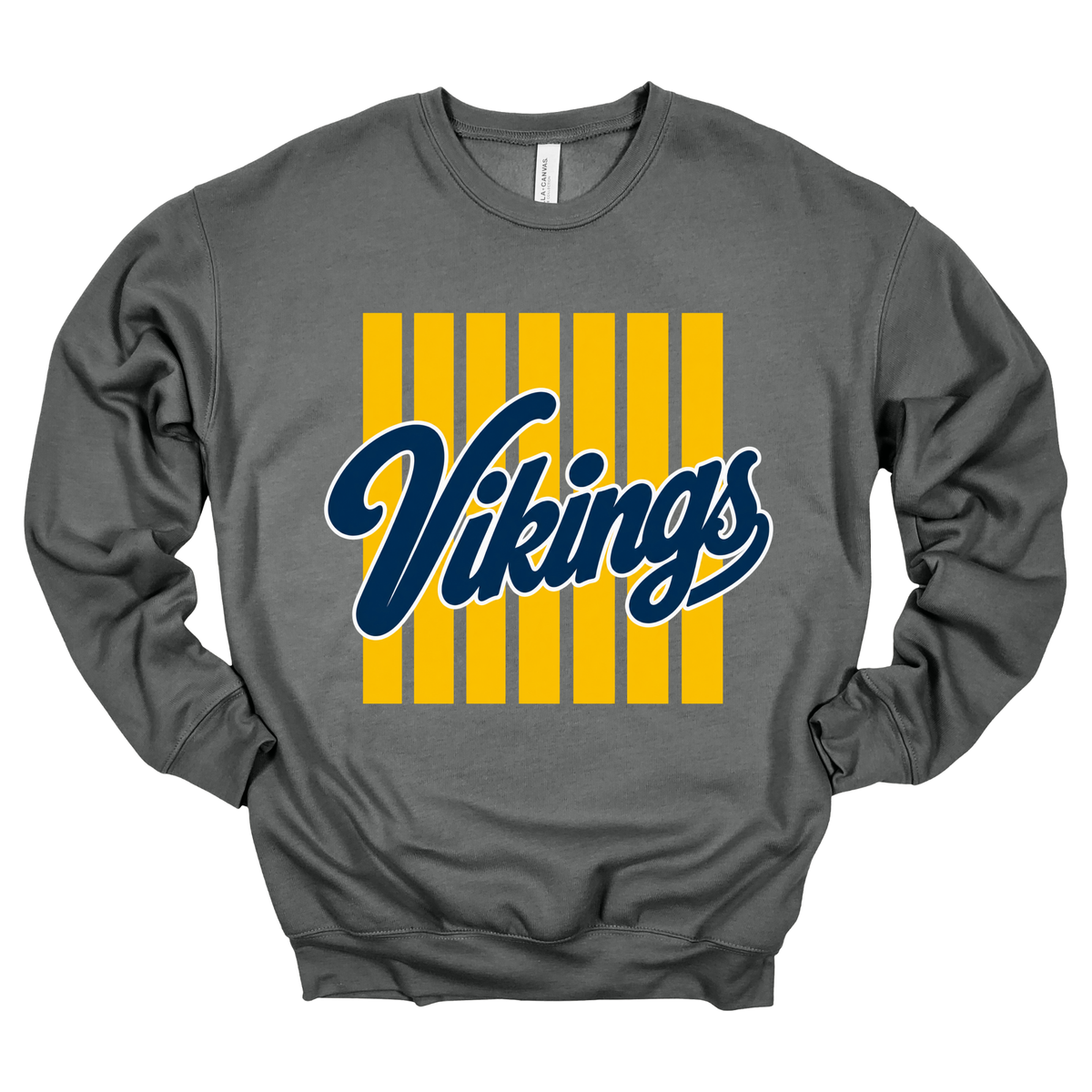 Vikings Stripe | Adult Crewneck