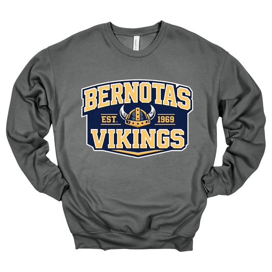 Bernotas Vikings | Adult Crewneck