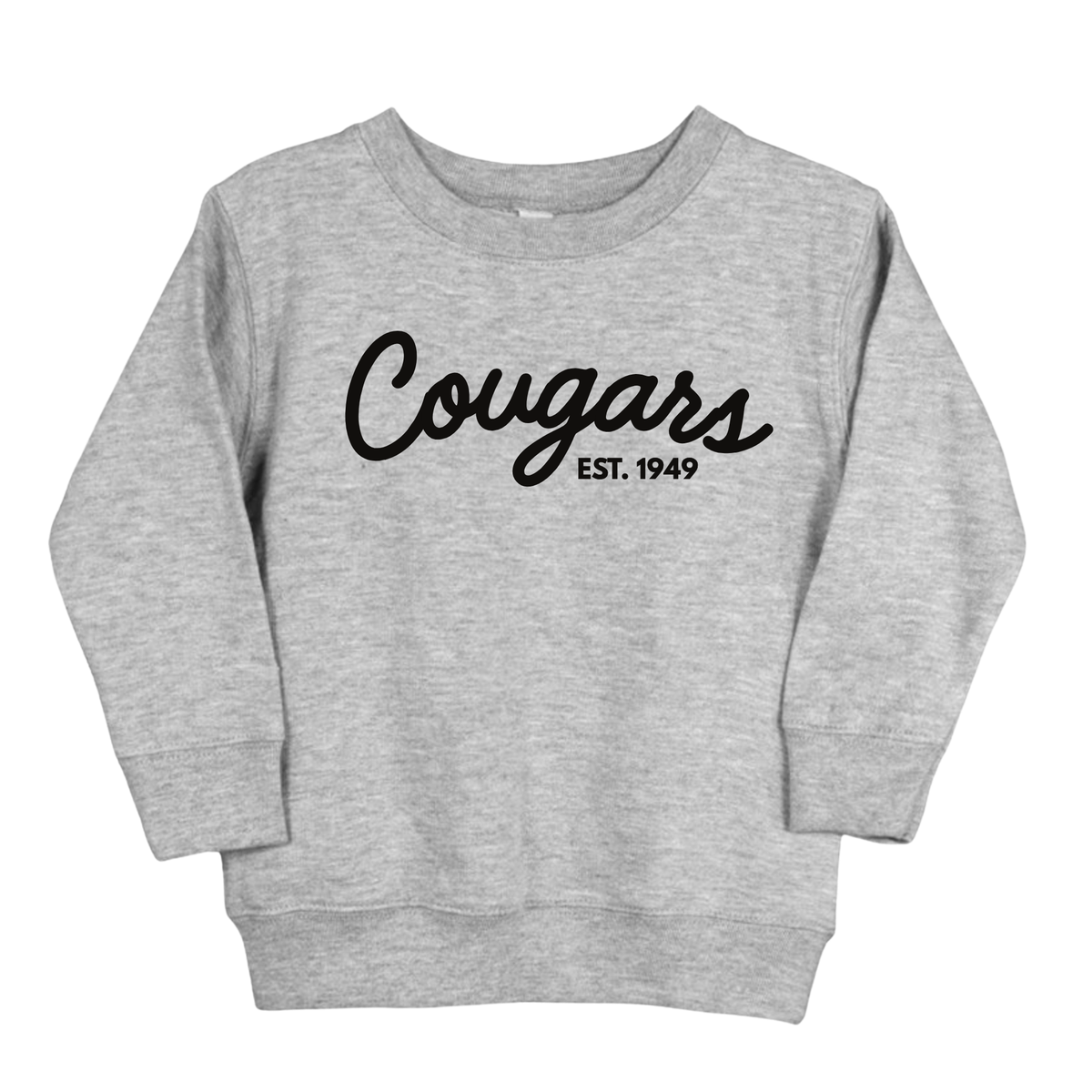 Cougars Puff | Youth Fleece Crewneck