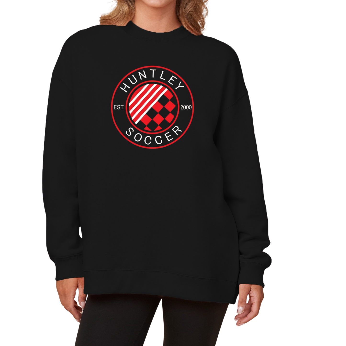 Senior HHS Soccer Personalized | Ladies Oversized Crewneck