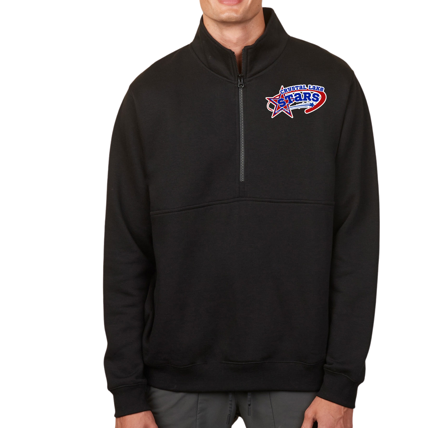 CL Stars Baseball Pocket | Quarter Zip Fleece
