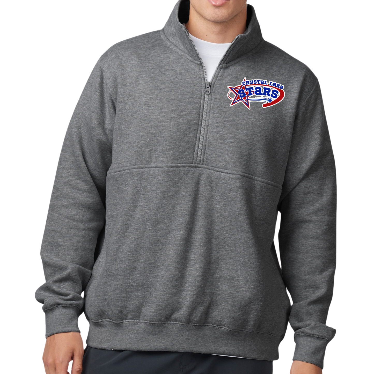 CL Stars Baseball Pocket | Quarter Zip Fleece