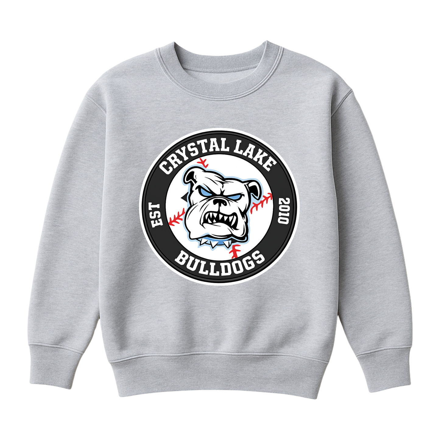 Bulldogs Logo | Youth Fleece Crewneck