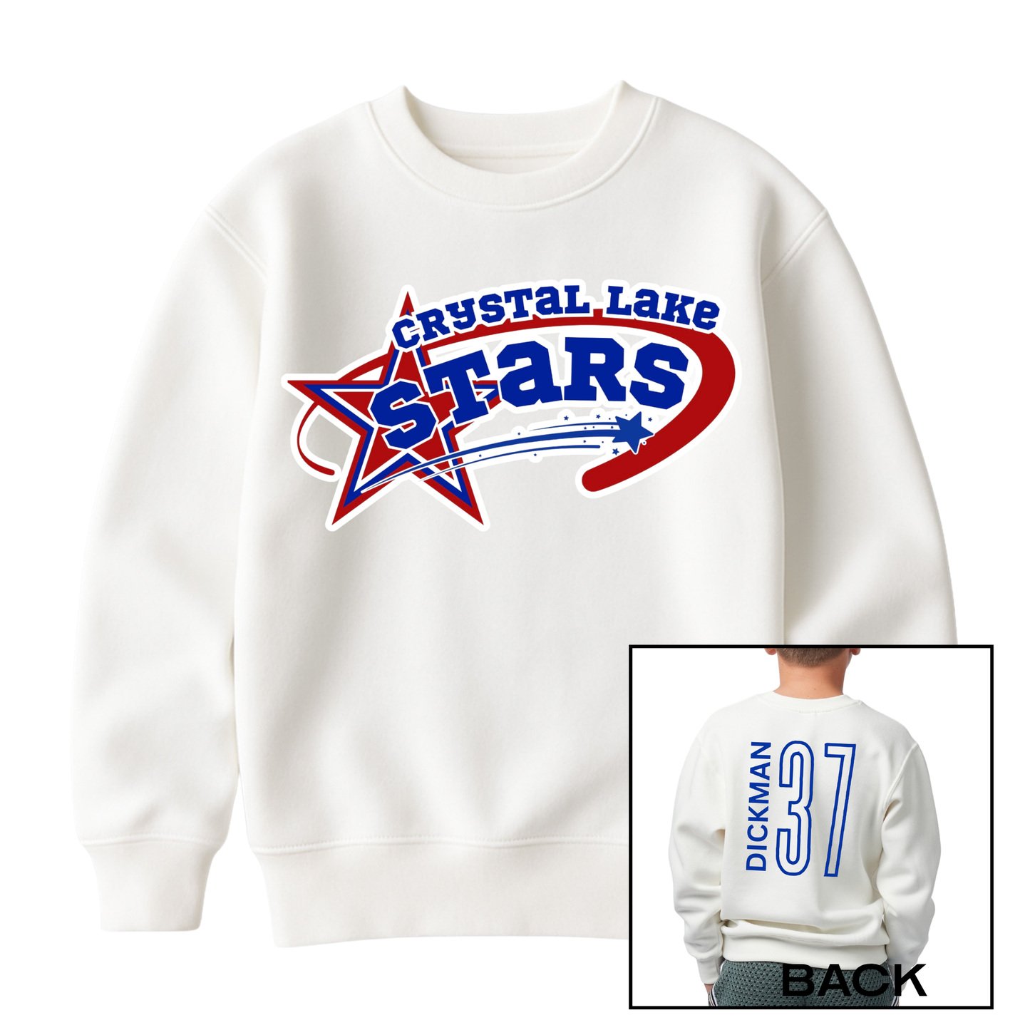 CL Stars Baseball | Youth Fleece Crewneck
