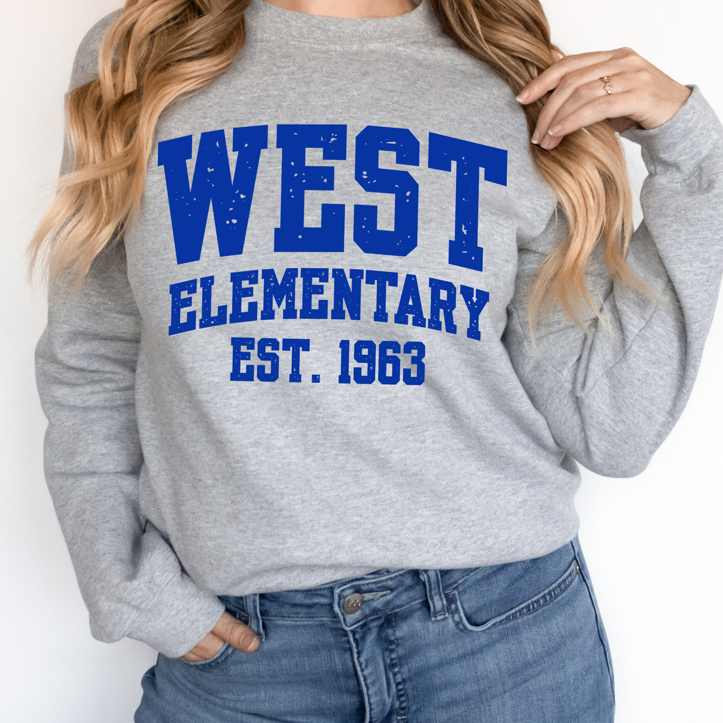 West Elementary, Est. 1963 | Adult Crewneck
