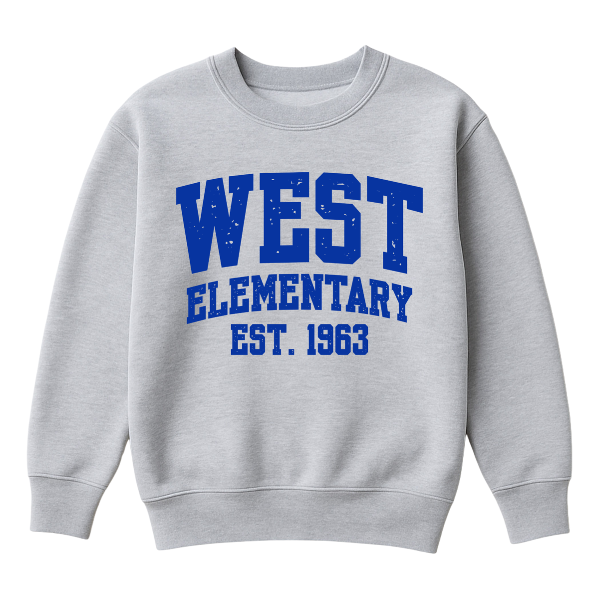 West Elementary, Est. 1963 | Youth Fleece Crewneck