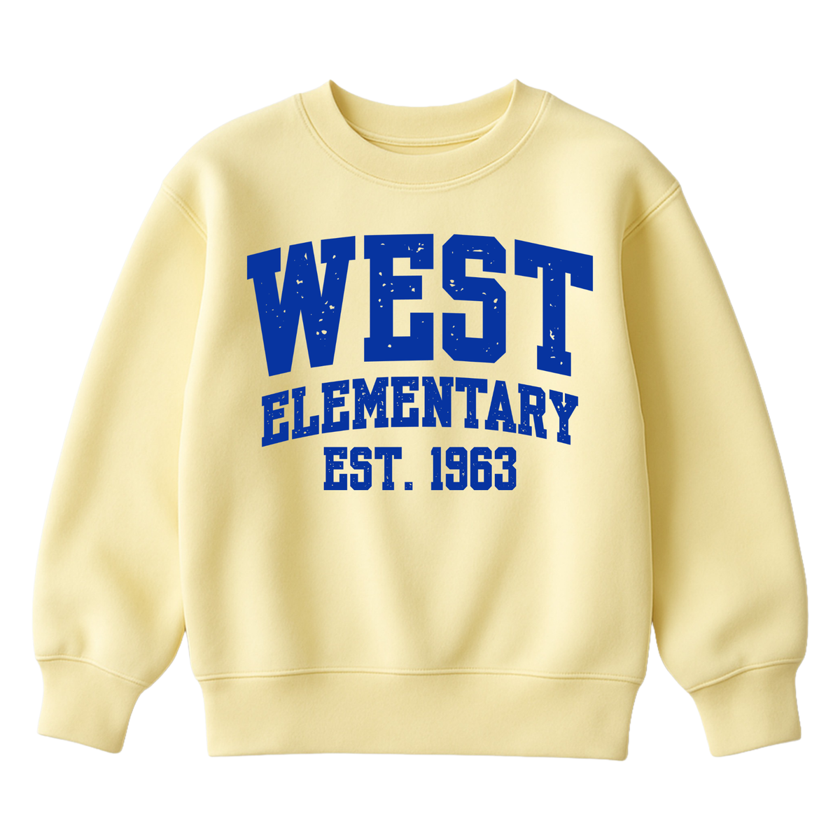 West Elementary, Est. 1963 | Youth Fleece Crewneck