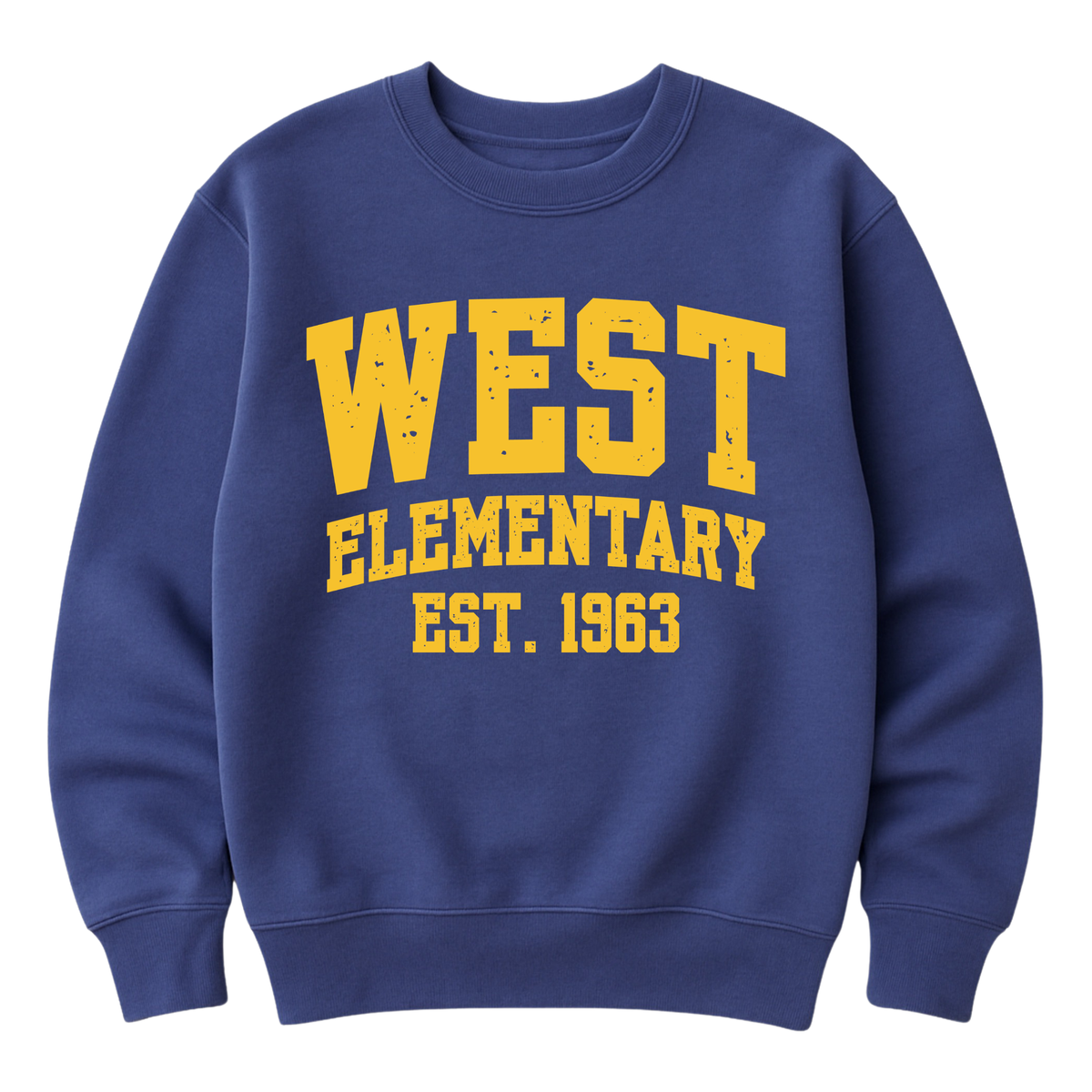 West Elementary, Est. 1963 | Youth Fleece Crewneck