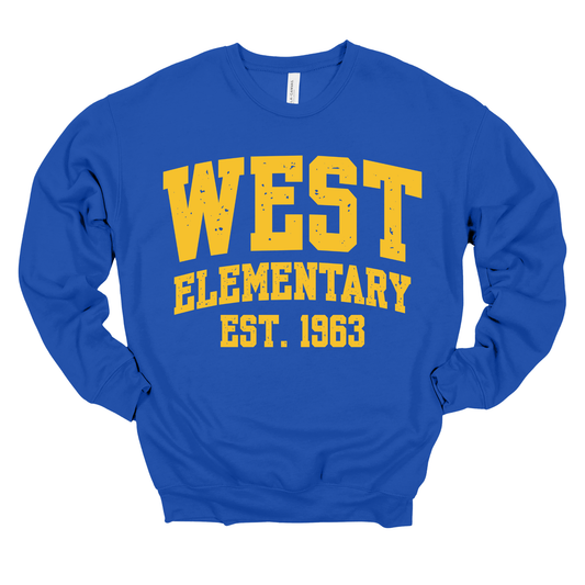 West Elementary, Est. 1963 | Adult Crewneck