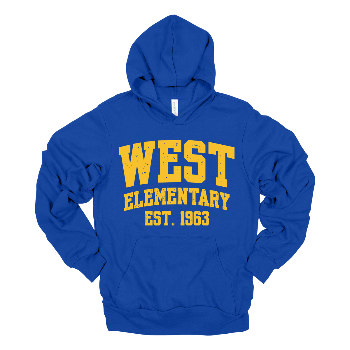 West Elementary, Est. 1963 | Adult Hooded Sweatshirt